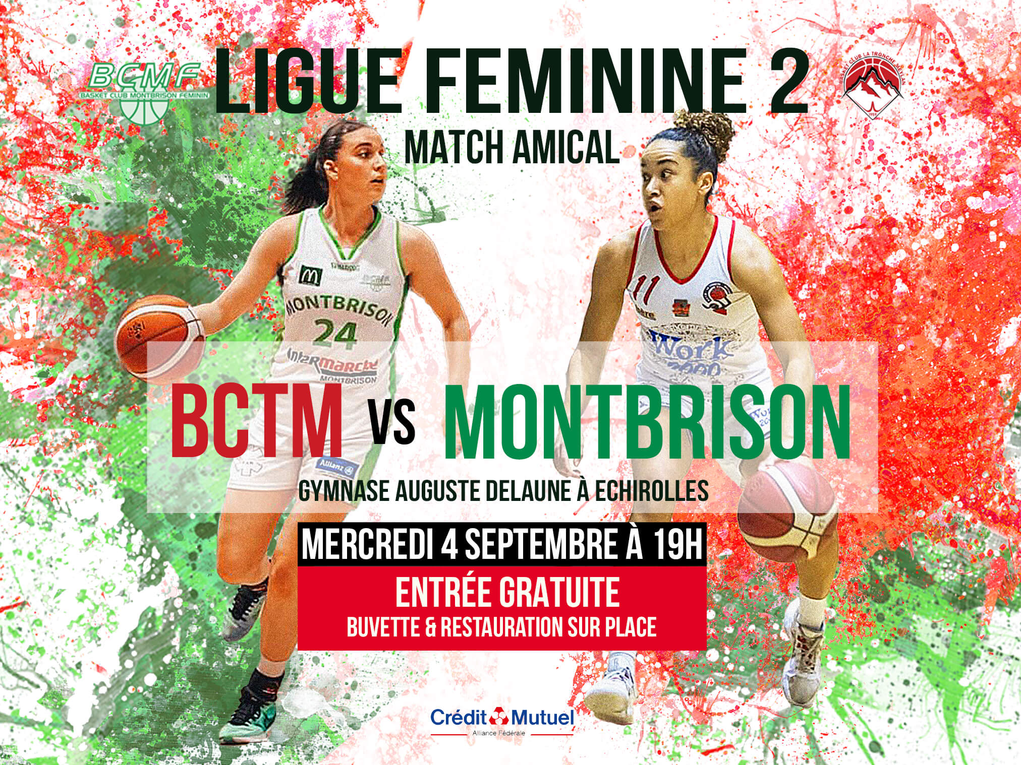 Match amical LF2 à Auguste Delaune