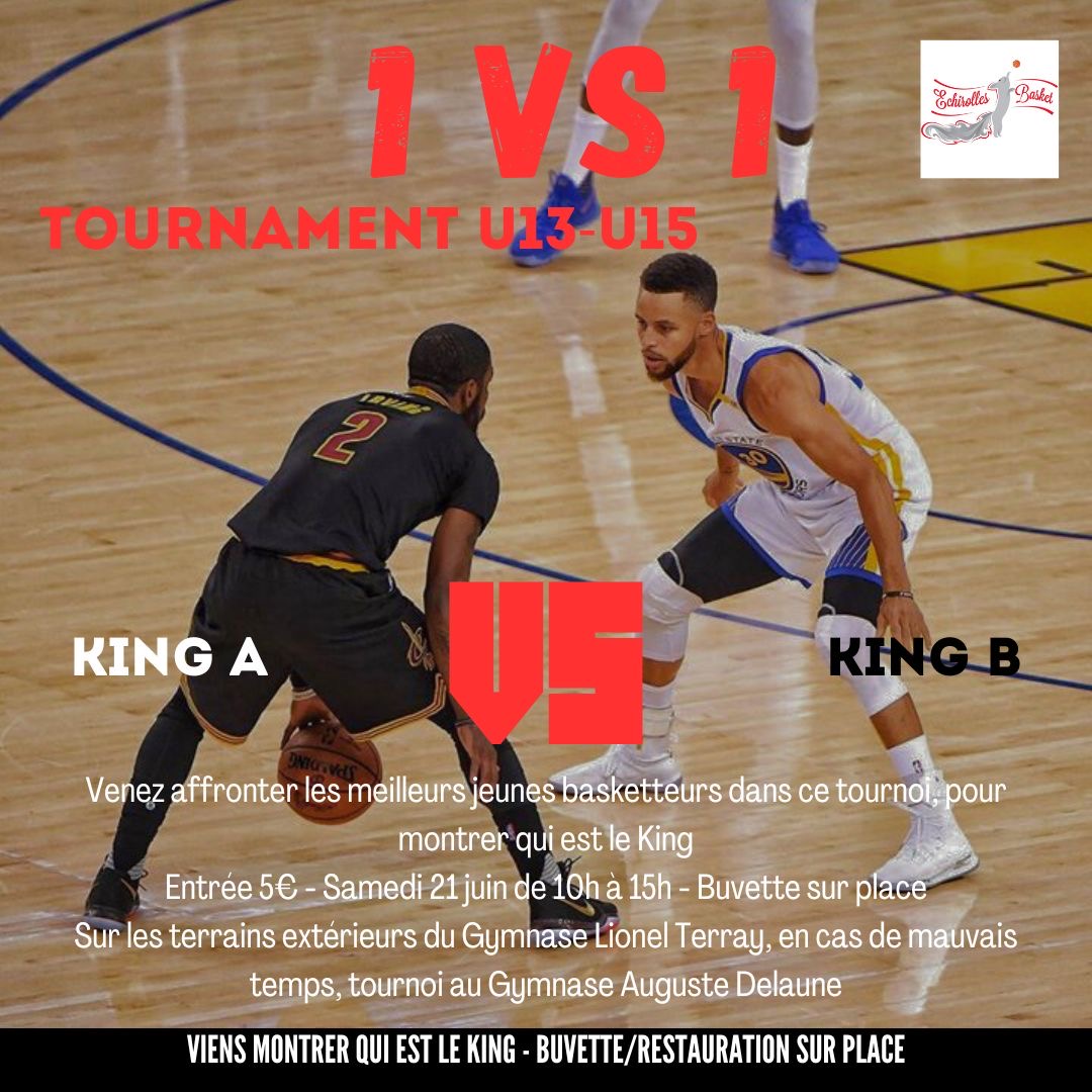 97128ab3-ae94-4df0-a682-3cd5e7f9c256 Tournoi 1VS1 U13/U15 - 21 JUIN 2025